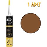 Selsil Silikonize Mastik ALTIN MEŞE 500 gr. - 1 Adet