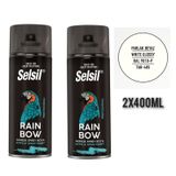Selsil Sprey Boya 2x400ml.parlak Beyaz