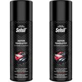 Selsil Susuz Motor Temizleme Spreyi 2x 500ML - 1 - Şeffaf - 1 Adet