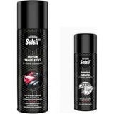 Selsil Susuz Motor Temizleme Spreyi 500 Ml, Torpido Parlatıcı 200 ml - Şeffaf