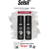 Selsil Torpido Parlatıcı Sprey, 200 ml 2 Adet ve Rosie Pamuk - Şeffaf