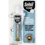 Selsil Ultra Clear Hibrit Mastik Cam Şeffafı