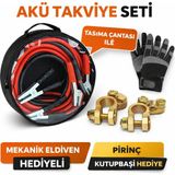 Seltel 3000 Amper Kalın Akü Takviye Kablosu 2.30 Metre Bakır Metal Kıskaçlı - 1