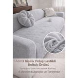 seltenet Yumuşacık Welsoft Lastikli 3 Kişilik Koltuk Örtüsü Kaymaz,Esnek,Yıkanabilir koltuk kılıfı
