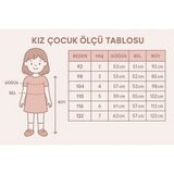 Selvira Kız Çocuk Kalp Desenli Fiyonklu Leopar Detaylı Bluz- Şort Etek 2'li Takım - Krem - Leopar - 8 - 9 Yaş
