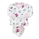 Sema Baby 6-9 Ay Pembe Sleeper Cactus Bebek Pijama Takımı