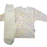 Sema Baby Bebek Pijama Takımı 0-3 Ay - Krem