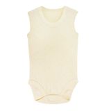 Sema Baby Krem 0-3 Ay Jakarlı Askılı Body