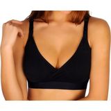 Sema Baby Kruvaze Emzirme Sütyeni Siyah 80 Beden - Standart