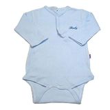 Sema Baby Mavi 0-6 Ay Uzun Kol Kaşkorse Body