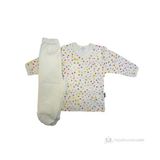 Sema Bebe Pijama Takımı / Krem