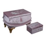 Sema Home Ceren Su Gold Ayaklı İkili Söz Nişan Sandığı