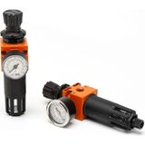 Semakmatic 1/4 Metal Seri Filtre Regülatör - 1/4 FİL + REG. 5µm ( 5 mikron ) + manometre / SMŞFR014M1805