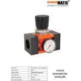 Semakmatic Pnömatik 1 1/2 Regülatör - 1 1/2 Regülatör + Manometre / SMYREG112M1300