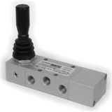 Semakmatic Pnömatik 1/8" Kol Kumandalı Valfler - 1/8" - 5/3 KOL KUMANDALI YAYLI A.M. / SMV5318KKKYMAM