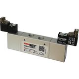 Semakmatic Pnömatik 1/8 Standart Bobinli ( Solenoid ) Valfler 24V Dc - 3/2 NK. * 2 ÇİFT BOBİN YAY DÖNÜŞLÜ / SMG3218ÇB02MNK