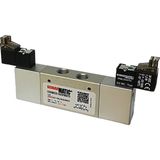 Semakmatic Pnömatik 1/8 Standart Bobinli ( Solenoid ) Valfler 24V Dc - 5/2 - 1/8" ÇİFT BOBİN / SMG5218ÇB00M00