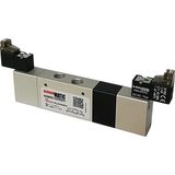Semakmatic Pnömatik 1/8 Standart Bobinli ( Solenoid ) Valfler 24V Dc - 5/3 - 1/8" ÇİFT BOBİN KAPALI MERKEZ / SMG5318ÇB00MKM