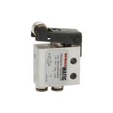 Semakmatic Pnömatik 4 mm Mini Valfler - 3/2 - 4 mm Makaralı Valf ( N.K. ) / SMV3204MV00MNK