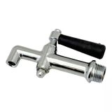 Semaver İle Uyumlu Musluk Göstergesiz, Dıştan Dişli, Contalı, Somunlu, Demir, Kazan Musluğu 11X6cm