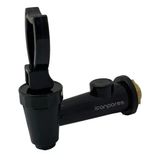 Semaver İle Uyumlu Musluk Göstergesiz, Dıştan Dişli, Contalı, Somunlu, Sarı Nipelli 9Cm