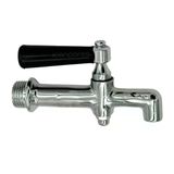 Semaver İle Uyumlu Musluk Göstergesiz, Dıştan Dişli, Demir, Kazan Ve Kahveci Musluğu 10,8X6,5Cm - 2Cm Dişli
