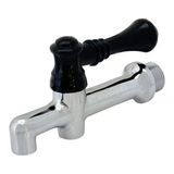 Semaver İle Uyumlu Musluk Göstergesiz, Dıştan Dişli, Demir, Kazan Ve Kahveci Musluğu 12X6cm