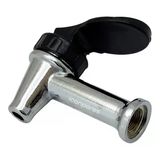 Semaver İle Uyumlu Musluk Göstergesiz, İçten Dişli, Basmalı, Demir, Kazan Musluğu 7Cm