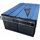 Sembol 501 Plastik Çift Çekmeceli Kutu 302X210X124MM 10 Adet