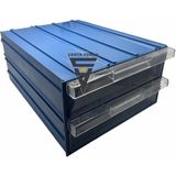 Sembol 512 Plastik Çift Çekmeceli Kutu 340X260X150MM 6 Adet
