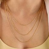 Sembol Gold 14 Ayar Altın 55 cm 2.0 mm Gurmet Zincir