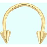 Sembol Gold 14 Ayar Sivri Uç Altın Yarım Halka Kulak Piercing