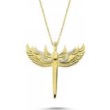 Sembol Gold Altın Melek Kolye