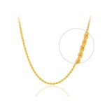 Sembol Gold Halat Yaldızlı 55 cm 14 Ayar 3.0 mm Altın Zincir