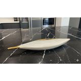 sembol Goldıes Kayık Servis Tabağı 40X10 cm - 40X10X3 CM