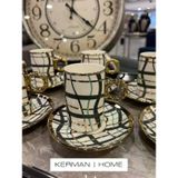 Sembol Line Black 6 Lı Kahve Fincanı Takımı Purebone-222