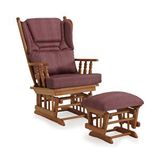 Sembol Mobilya Relax Sallanan Sandalye Bordo