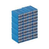 Sembol Plastik Çekmeceli Kutu 40 Çekmece 4.6 x 11.7 x 2.4 cm Dayanıklı ve Kullanışlı Depolama Çözümü