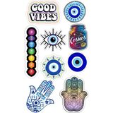 Semboller Sticker Telefon Laptop Notebook Tablet Defter Matara Stiker Etiket ST1748