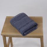 Semecca Pure Basic Pamuklu Havlu 50 x 85 Tek Parça El Havlusu - 50 x 90 cm - Antrasit