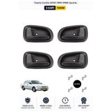 SEMECHLER Toyota Corolla Ae101 Efsane Kasa Uyumlu Sağ-Sol İç Kapı Kolu Takımı 4'Lü Set