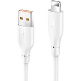 Semeglbl Konfulon DC64 USB To Lightning 1m 3.0A Hızlı Şarj Kablo - Beyaz