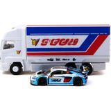 Semel 1/64 Model Araç R8 Lms Gt3 Evo Iı Macau Gt Cup - Fıa Gt World Cup 2024 Uno Racing #30 - Belirtilmemiş