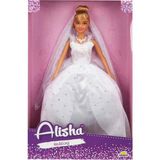 Semel 3381 Nessiworld-Rst-Sıs-Gelinlikli Manken Bebek 29 cm