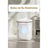 Semel Akıllı Teknolojik Sensörlü Çöp Kovası Işık Antibakteriyel Koku Geçirmez Mutfak Banyo Wc Ofis 20L Uv - Belirtilmemiş - Çok Renkli
