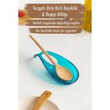 Semel Akrilik Aquamarin Tezgah Üstü Kirli Kaşıklık & Kepçe Altlığı