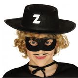 Semel Aksesuar Z Logolu Zorro Şapkası ve Zorro Maskesi Çocuk Boy
