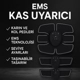 Semel Ems Kas Yapma ve Yağ Yakma Cihazı Titreşimli 2025 Orijinal Spor Aleti - Çok Renkli
