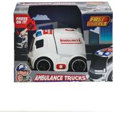 Semel ER-247 Fast Wheels Ambulans Kamyonu -Erdem Oyuncak