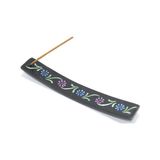 Semel Obsidian Taşı Kayık Tütsülük Model 4 - Çok Renkli - 34x12 cm
